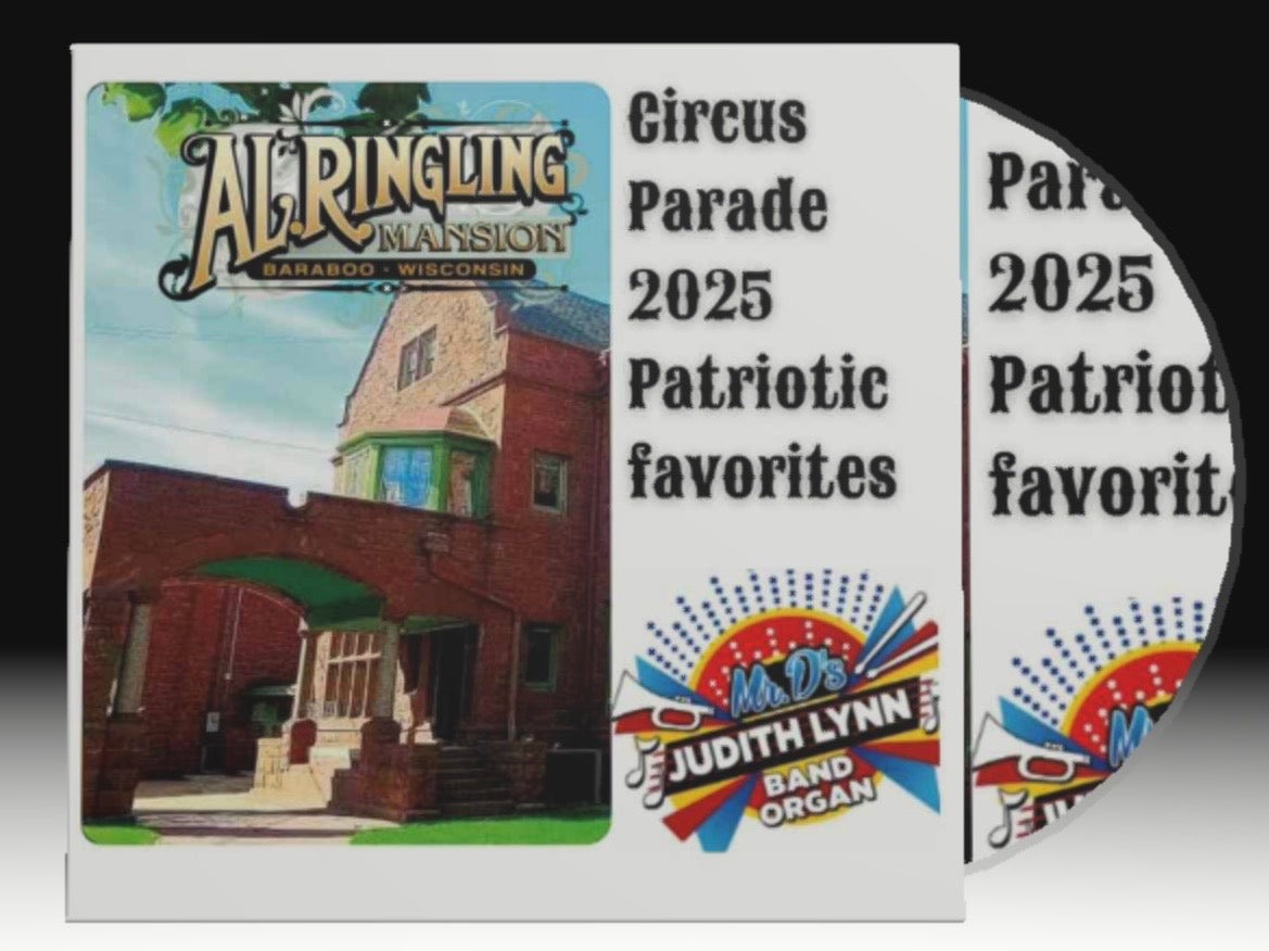 Al Ringling Mansion Circus Parade 2025 Patriotic Favorites (pre-order)